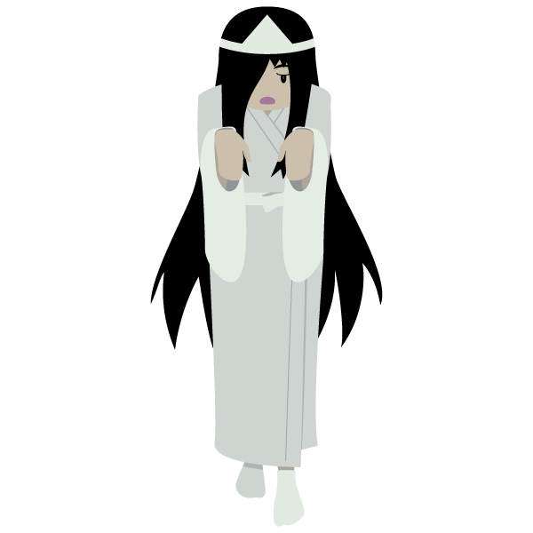 白装束の幽霊（女性）