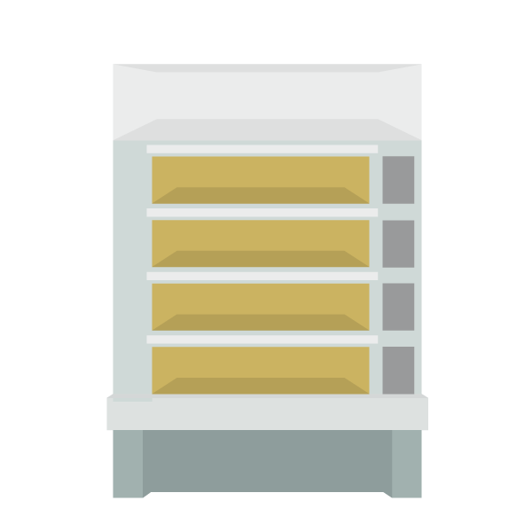 パン屋のオーブン