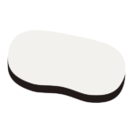 白と黒のめがねケース