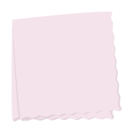 ピンクのめがね拭き