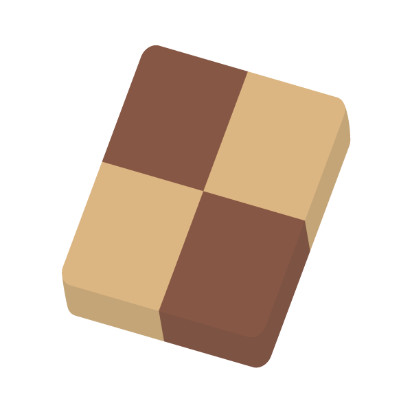 市松模様のアイスボックスクッキー