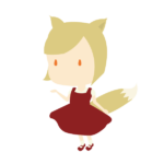 キツネの女の子