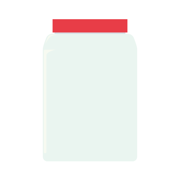 空のプラスチックボックス