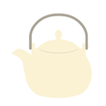 シンプルな急須