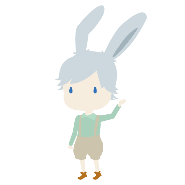 ウサギの少年