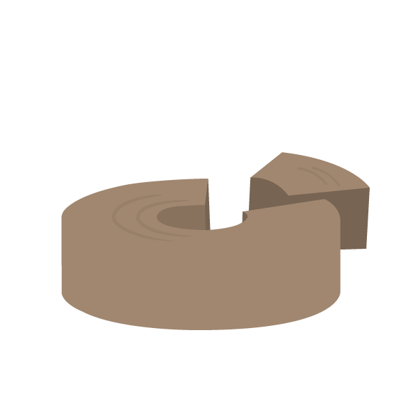 チョコレートバームクーヘン