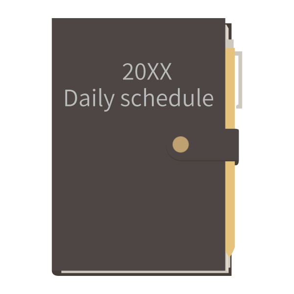 スケジュール帳