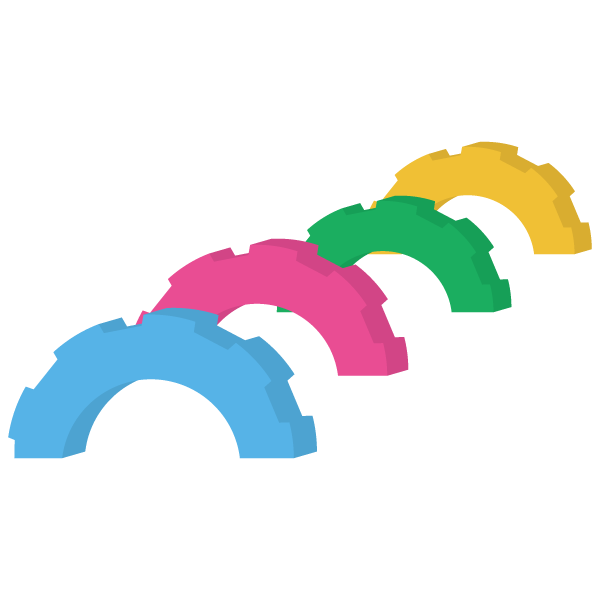 タイヤの跳び箱