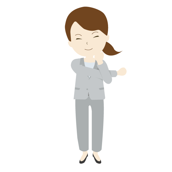 腕のストレッチをする女性会社員
