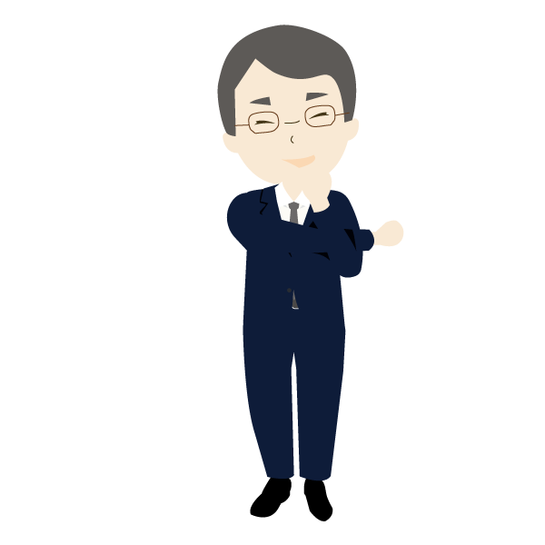 腕のストレッチをする男性会社員