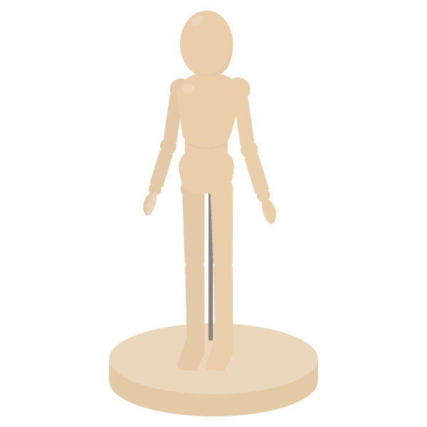 デッサンドール（男型）