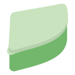 お弁当用デザートケース（緑）