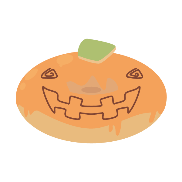 ジャック・オー・ランタンのドーナツ