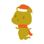 クリスマスのクマ