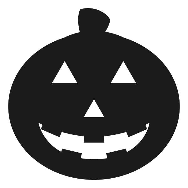 ジャック・オー・ランタンのシルエット