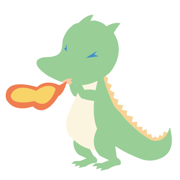 炎を出すドラゴン