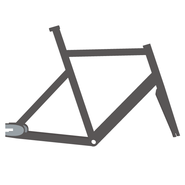 ピストバイクのフレーム