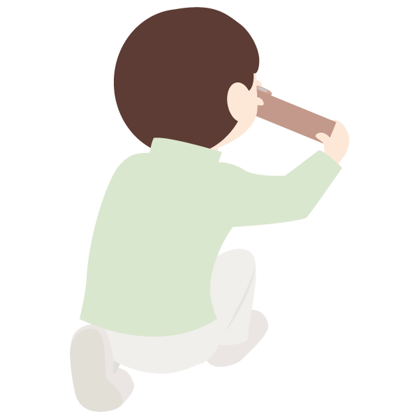 テーピングを巻く人