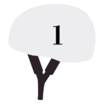 競技用ヘルメット（白）