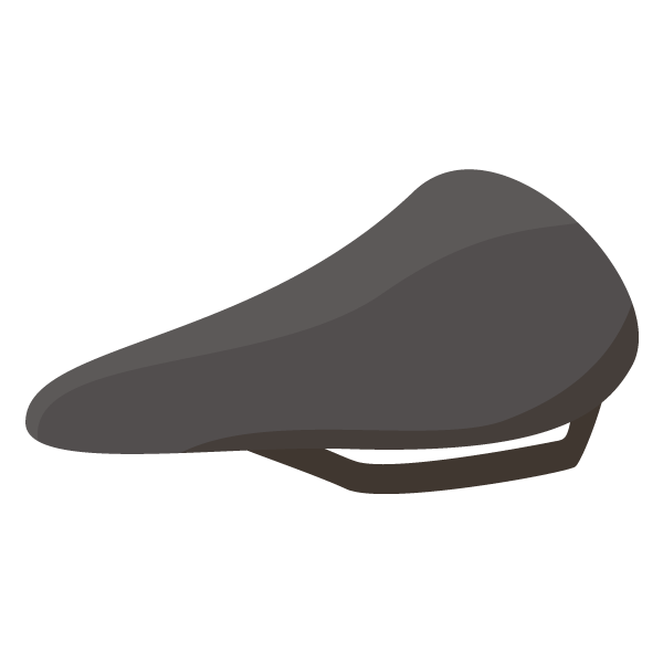 ピストバイクのサドル