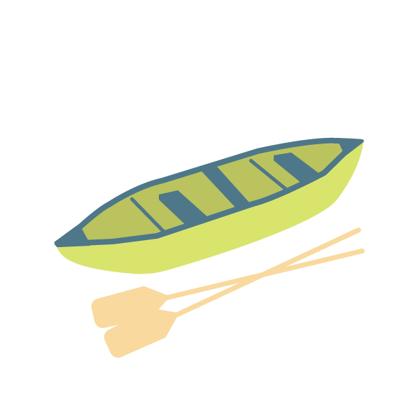 カナディアンカヌー(二人乗り)