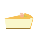 桜のチーズケーキ