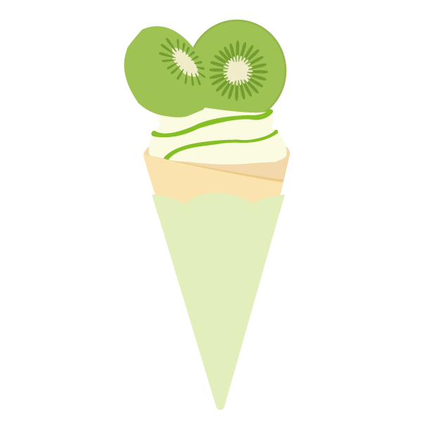 キウイクレープ