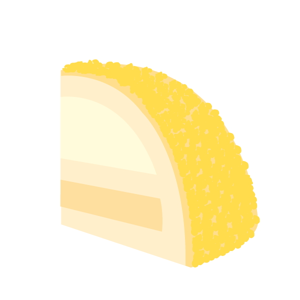 ミモザのケーキ