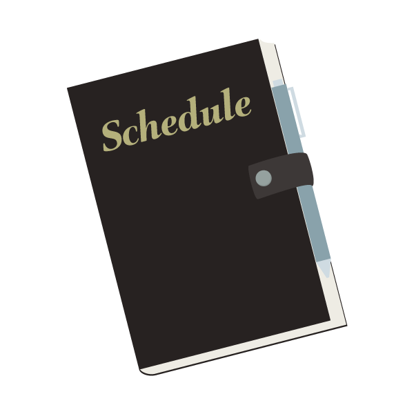 スケジュール帳