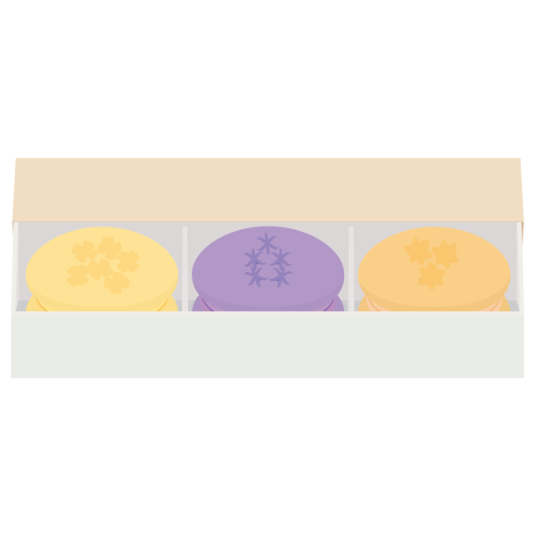 春のお花のマカロンセット