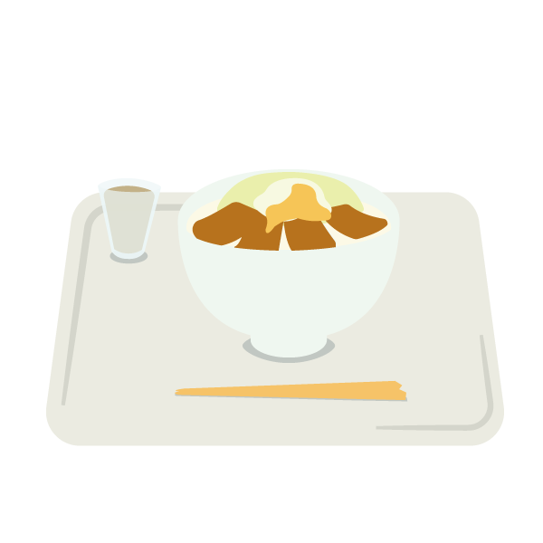 社食の焼き肉丼