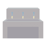 コンクリートの流し台