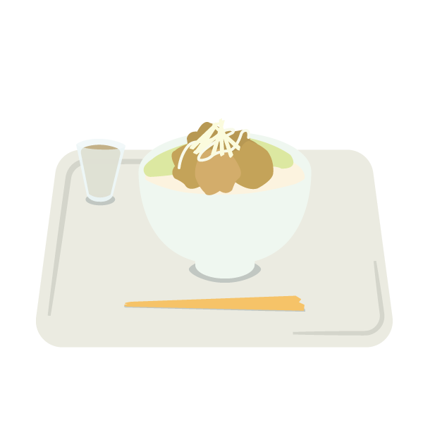 社食のからあげ丼