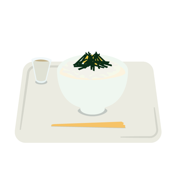 社食のしらす丼