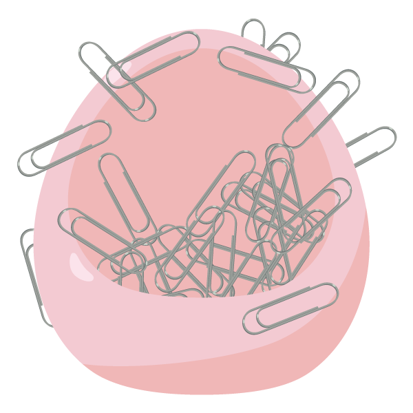 ゼムクリップケース（マグネット付き）