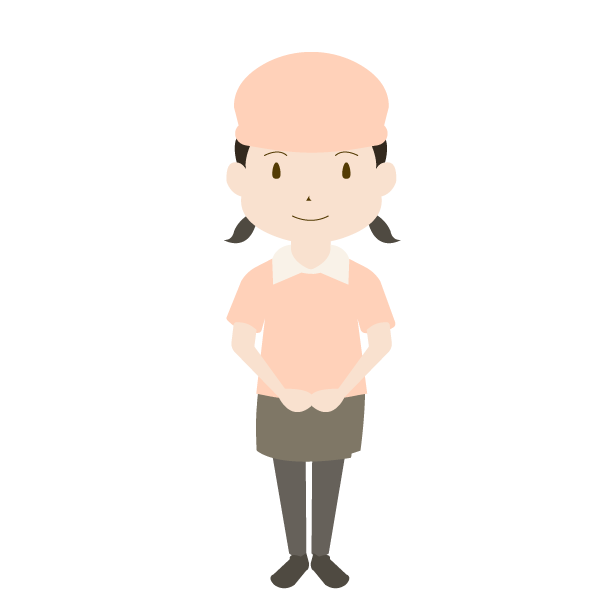 アイスクリーム店の女性店員