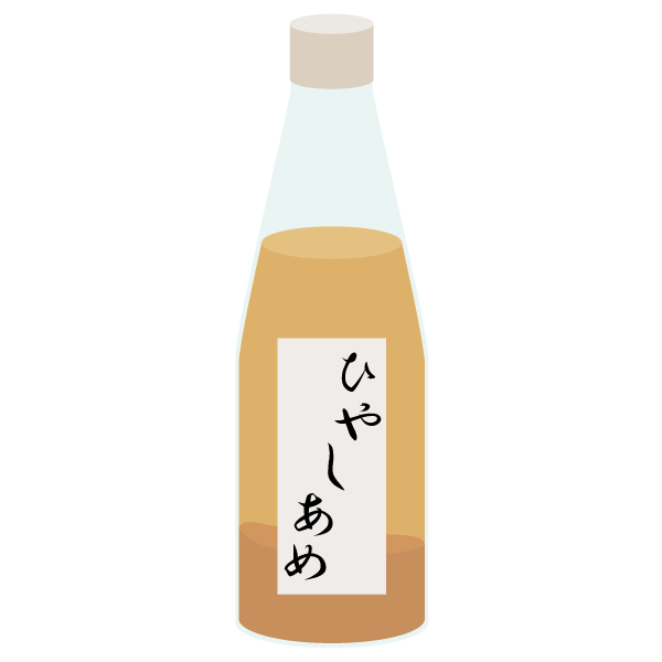 ひやしあめのビン