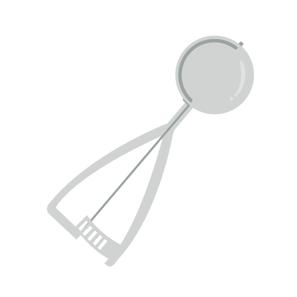 アイスクリームディッシャー