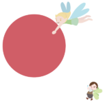 大玉転がしの玉を持っていってしまうピクシー