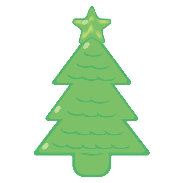 クリスマスツリーのドロップキャンディ