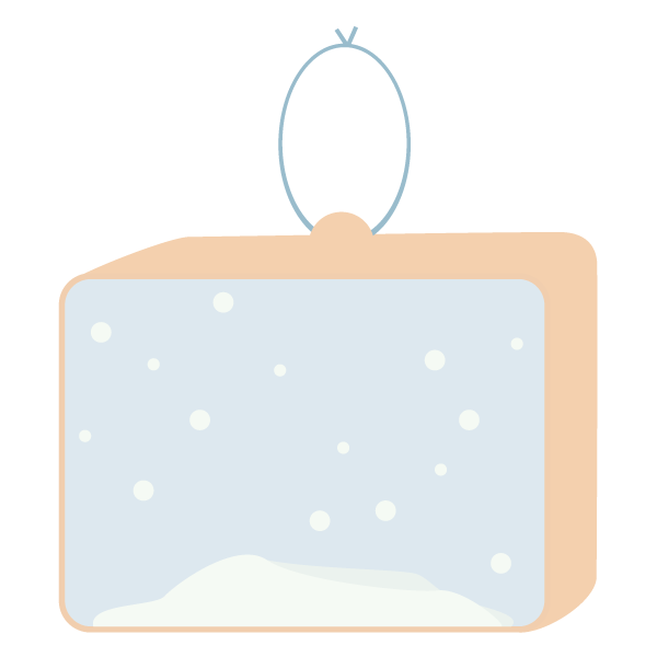 スノーボックスオーナメント