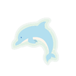 イルカ型保冷剤