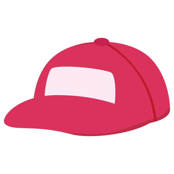キャップ（赤）