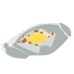 きのこのバターホイル焼き