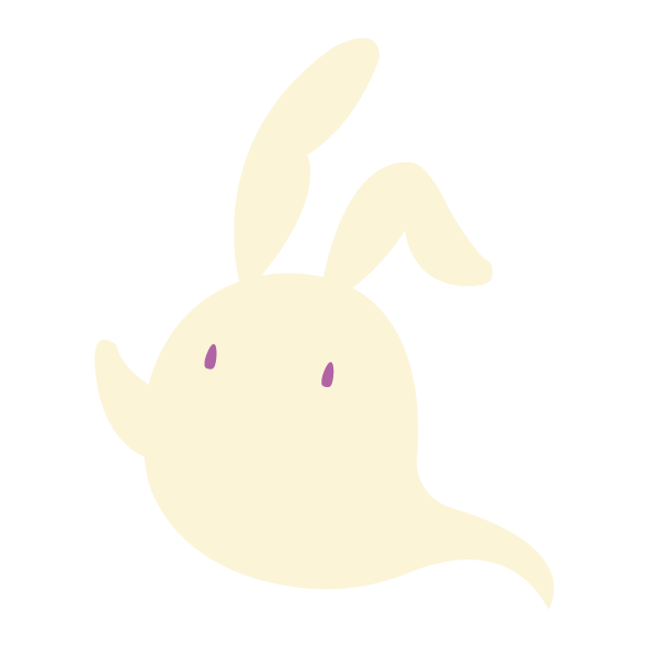 うさぎおばけ