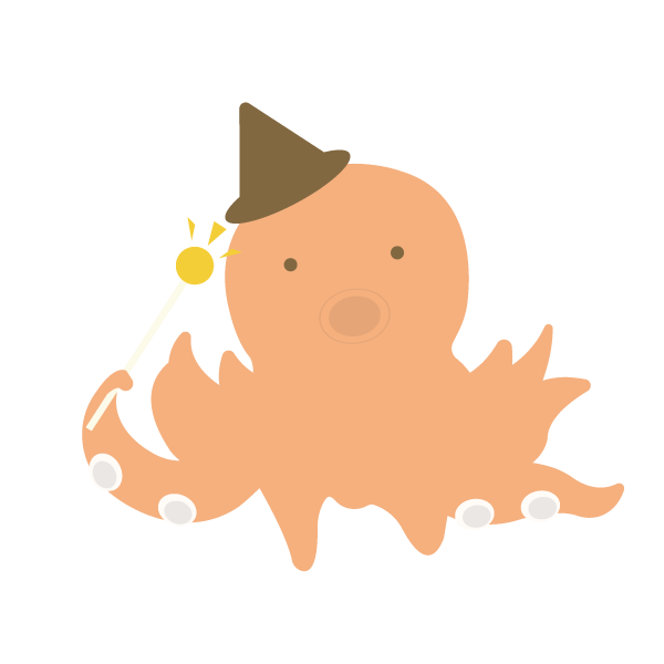 魔法使いタコ