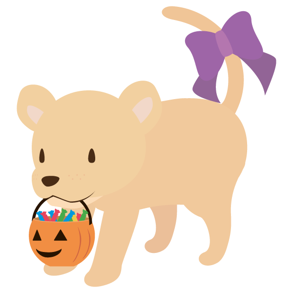 お菓子を貰う子ライオン