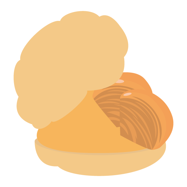 柿シュークリーム