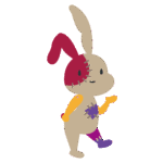 パッチワークうさぎ