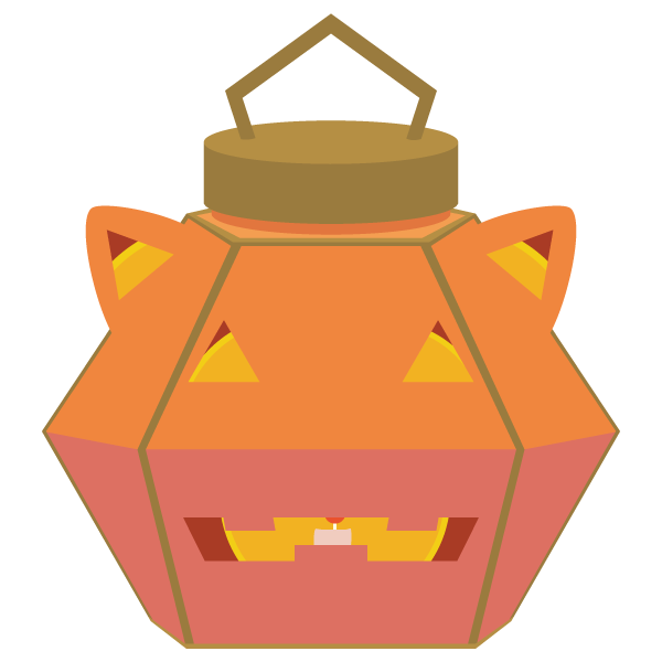 キャット・ジャック・オー・ランタンのランタン